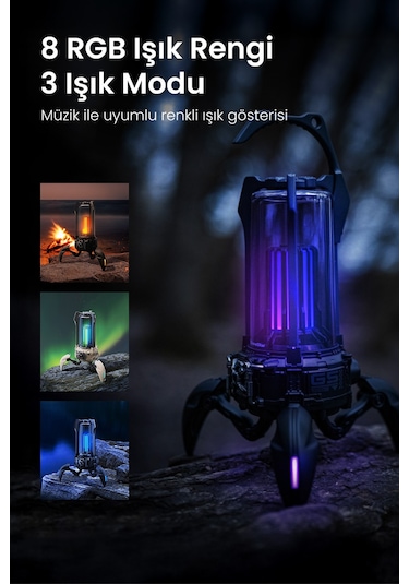 GravaStar Supernova Özel Seri Led Işıklı 25W Bluetooth Hoparlör