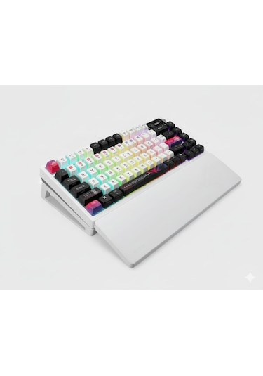 Asus M704 ROG AZOTH X %75 NX SNOW/PBT/TR PBT Türkçe Kablosuz Gaming Klayve