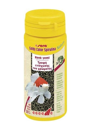 Sera Goldy Color Spirulina Nature 50 Ml