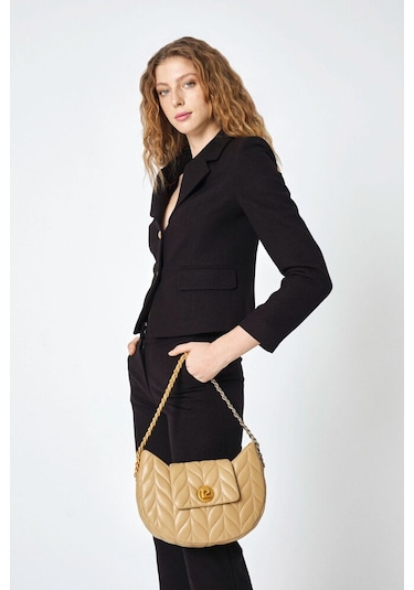 Pierre Cardin Bej Kadın Omuz Çantası 05pc25y10108-klsa Bej