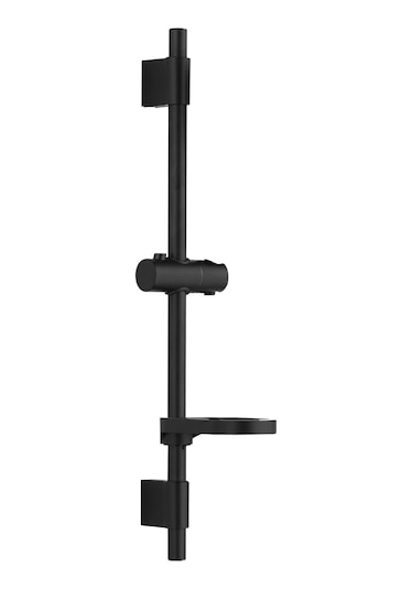 Fause Ayarlanabilir Duş Sürgü Boru Seti Siyah Kss199-b Siyah