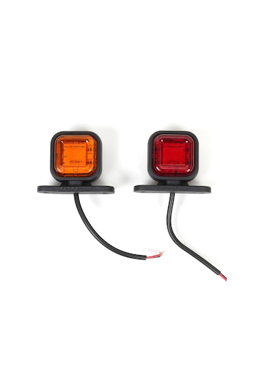 Ahmet Otomotiv Çeray Mini Kare Takoz Led Lamba 12v-24v