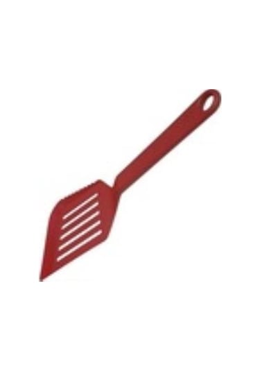 Joseph Joseph 10052 Tırtıklı Ağızlı Geniş Spatula Kırmızı