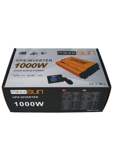 12v Volt - 1000w Watt Tam Sinüs Şarjlı Ups İnverter 220v Çevirici