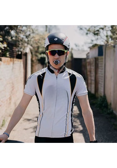 Fitness Trainer Taşınabilir Spor Karın Solunum Antrenörü Ayarlanabilir Direnç Siyah