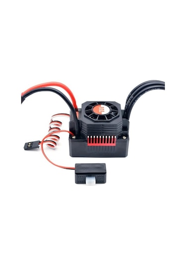 Bloomnest 80a Esc Bec Xt60 Fişli 2-3s Lipo Su Fırçasız 1/10 1/8 Rc Araba Arazi Paletli Hız Kontrol Cihazı
