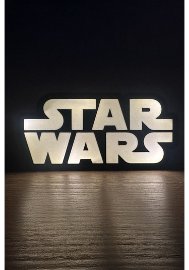 Star Wars Temalı Led Aydınlatma Çok Renkli