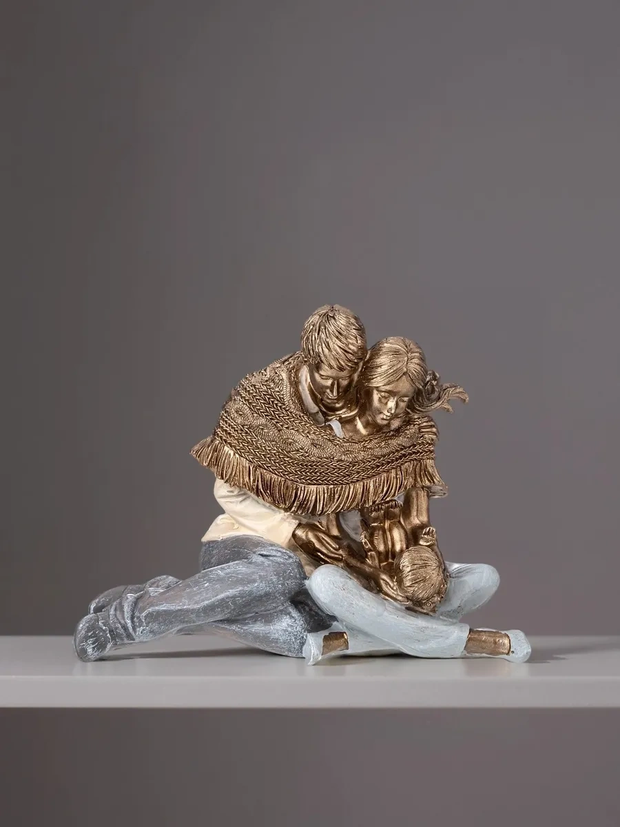 Lefard İç Mekan İçin Biblo Figür "aile" 15.5x11.5 Cm 412173860