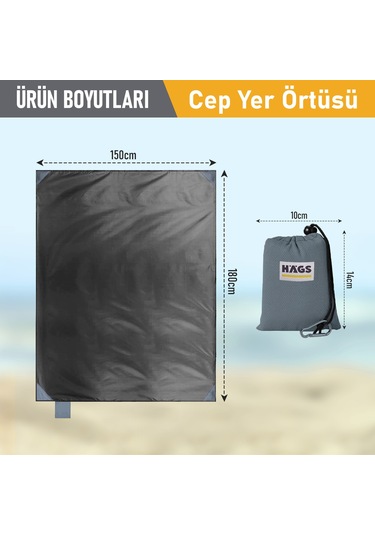 Haegs Cep Yer Örtüsü, Piknik Örtüsü Kamp Matı, Plaj Yer Örtüsü, Su Geçirmez, Kum Tutmaz, Hızlı Kurur, Hafif, Katlanabilir İnce Zemin Örtüsü Outdoor Açık Hava Kamp Yürüyüş Seyahat İçin - El Askılı - 180-150cm - Gri Haegs Cep Yer Örtüsü, Piknik Örtüsü Kamp Matı, Plaj Yer Örtüsü, Su Geçirmez, Kum Tutmaz, Hızlı Kurur, Hafif, Katlanabilir İnce Zemin Örtüsü Outdoor Açık Hava Kamp Yürüyüş Seyahat İçin - El Askılı - 180-150cm - Gri