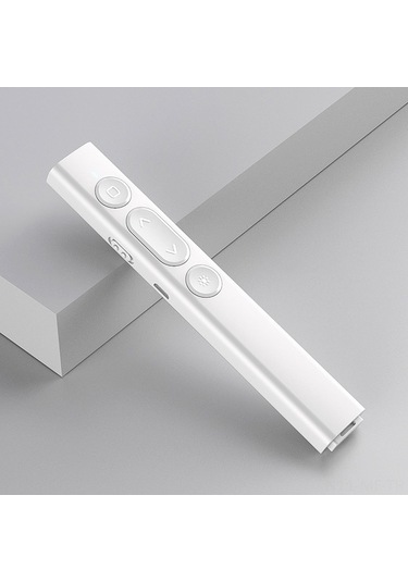 Novahub Kablosuz Sunum Medya Kumandası 2.4ghz Rf, Kırmızı Işık, Geniş Uyumluluk Optik, Siyah, 140x22x12mm Optik