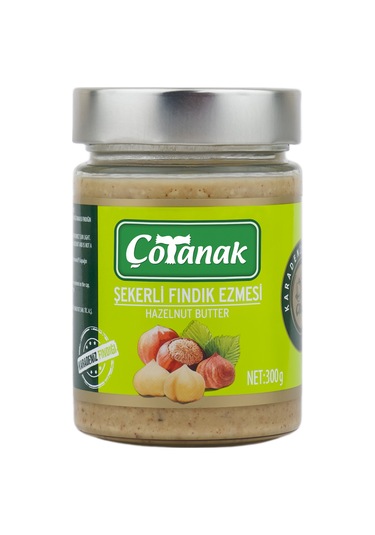 Çotanak Şekerli Fındık Ezmesi 300 G