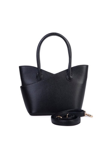 Nas 1465 Kadın El Ve Omuz Çantası Siyah Siyah