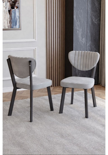 Toce Home Mutfak Sandalyesi 1 Adet Gri