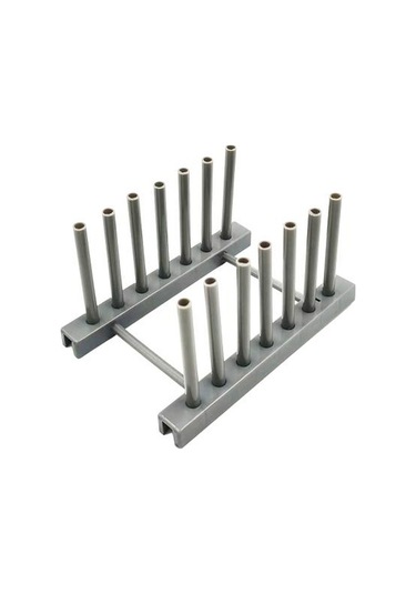 Gri Plaka Rafı Çok Amaçlı Hızlı Drenajlı Plastik Mutfak İçin Mükemmel Çatlama Kasesini Önler