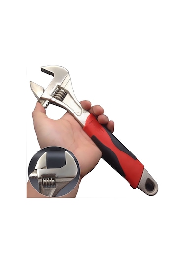 Kurbağacık Anahtar  No 12 - 300 Mm Çak Amaçlı Anahtar İngiliz Ana