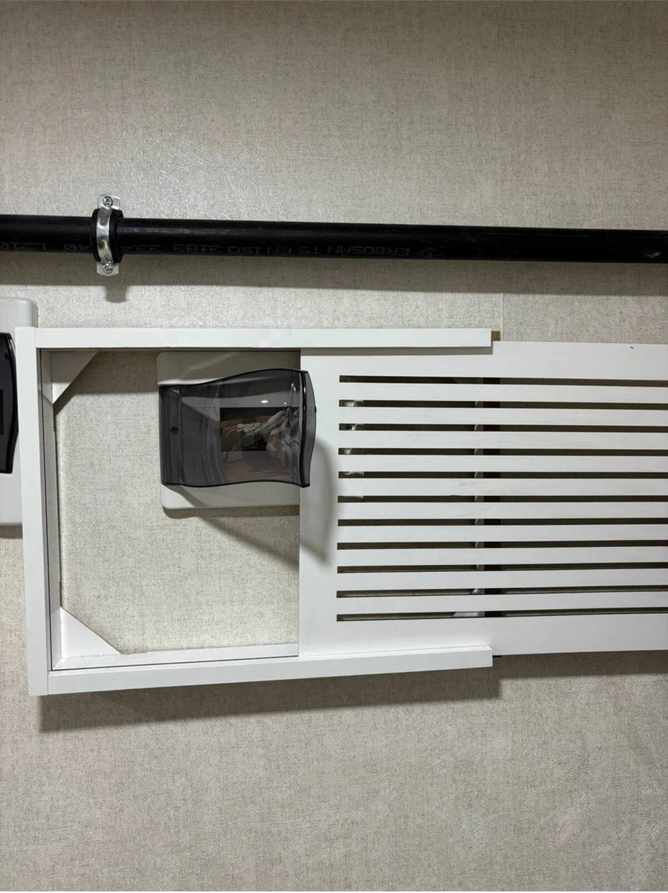 Sigorta Saklama Kutusu Dekoratif Elektrik Pano Saklama Kutusu Sürgülü Duvar Düzenleyici 37 X 42