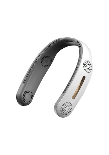 Dört Turbo Boyunlu Fan Bladeless Portatif Boyunlu Fan E6up4m Beyaz