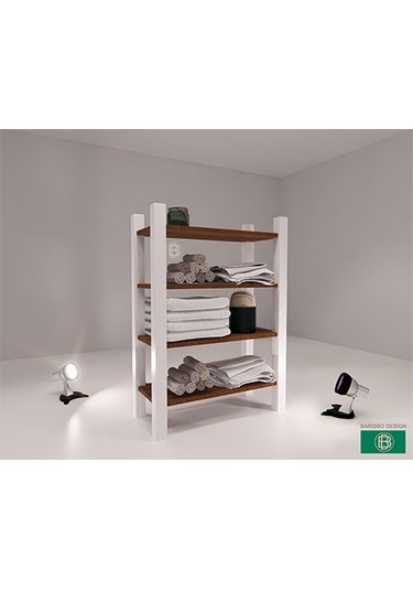 Ayakabılık Ve Havluluk İsteğe Göre Çok Amaçlı Mobilya Ahşap - Beyaz