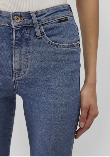 Mavi - Cindy Gold Shape Jean Pantolon 100277-87897 Koyu Mavi