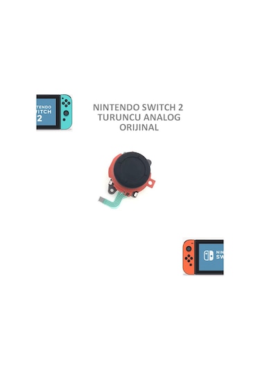 Nintendo Switch 2 Ns2 Joystick Joycon Analog Stick V2 Turuncu