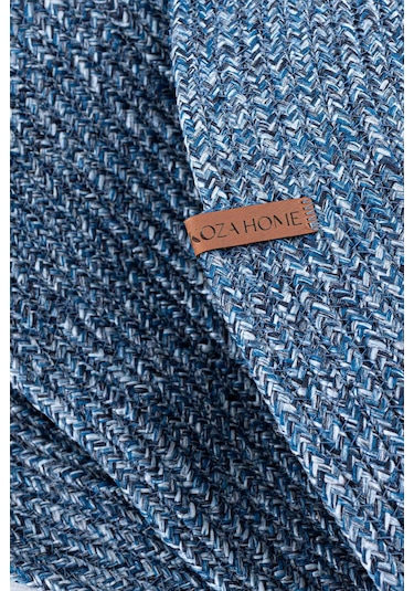 Cesta El Yapımı Örgü Lacivert Kilim 80x120 4019 Lacivert