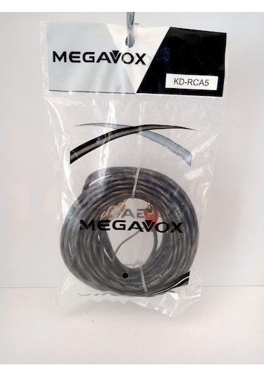 Amfi Rca Ses Kablosu 5 Metre Rem Kablolu - Tetiklemeli Rca Kablo