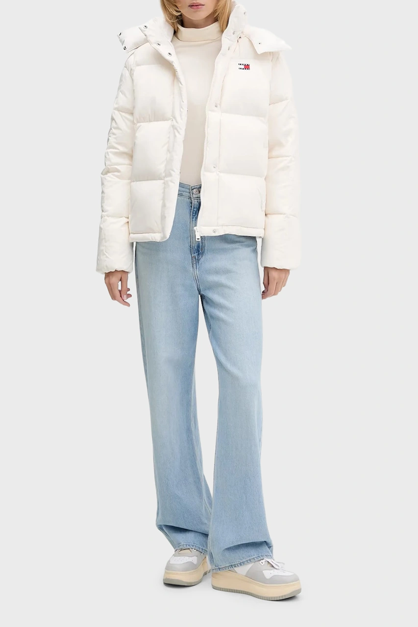 Tommy Jeans Bayan Mont Dw0dw21623 Ybh Beyaz Beyaz Tommy Jeans Bayan Mont Dw0dw21623 Ybh Beyaz Beyaz