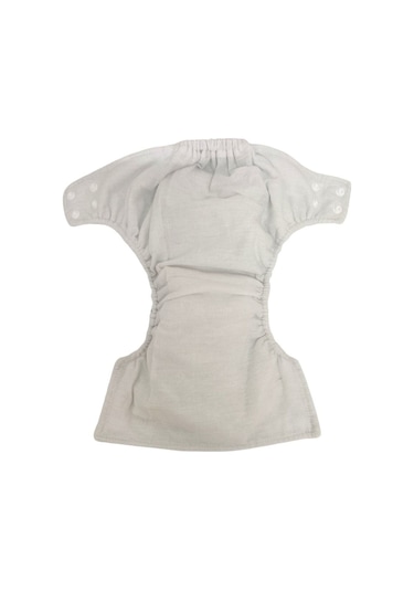 Baby Ybb Yıkanabilir Bebek Bezi Cepli Çizgili Desen Çıt Çıtlı 8kg-18kg Standart