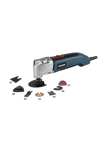 Proter Pr 1001 Elektrikli Çok Amaçlı Multi Makine 80 Mm - 300 W