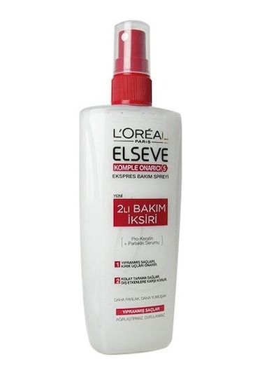 L'Oreal Paris Elseve 2'li Yıpranan Saçlar İçin Bakım Spreyi 200 ML