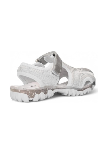 610 Kız Çocuk Okul Öncesi Sandalet Gümüş