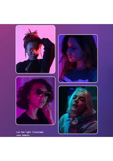 Skycity Rgb Renkli Oda Ve Masaüstü Işığı - Kumandalı 5050 Led Işık Demeti İle Renk Değişimi Fonksiyonu Diğer