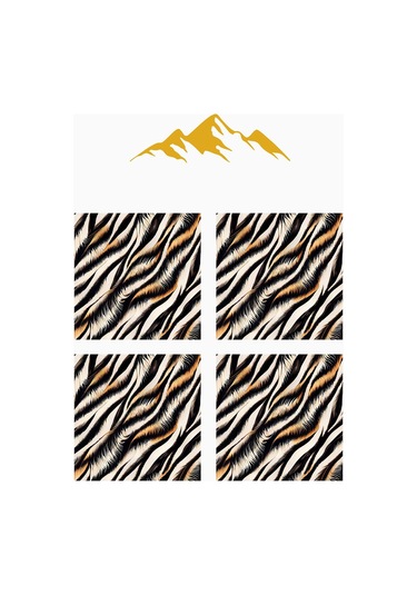 Dijital Baskılı Yumuşak Dokulu 4 Lü Kırlent Kılıfı Takımı 43x43 Cm Krl0037 Renkli