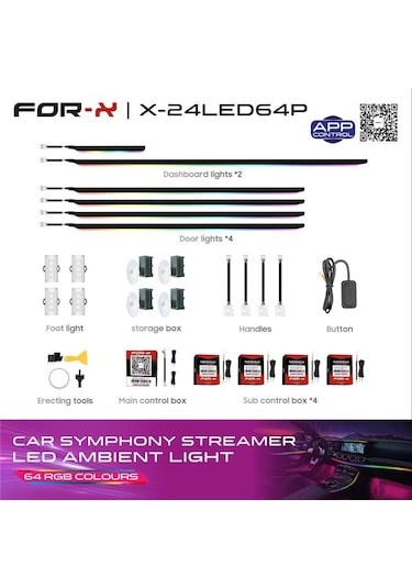 Forx Universal İç Ambiyans X24led64p