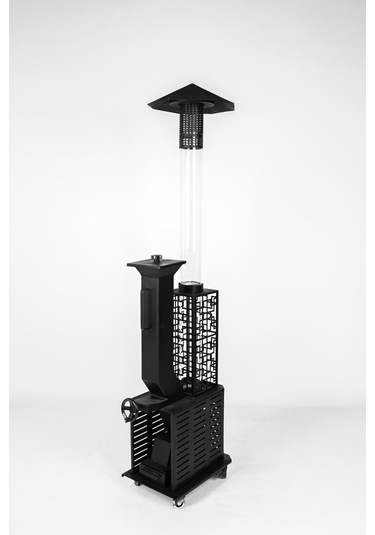 Pelet Yakıtlı Dekoratif Alevli Isıtıcı