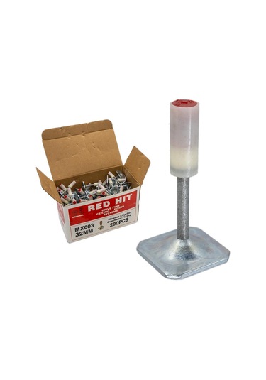 Red Hit Mx003 Kare Pullu Barutlu Çivi 32 Mm 200 Lü Paket