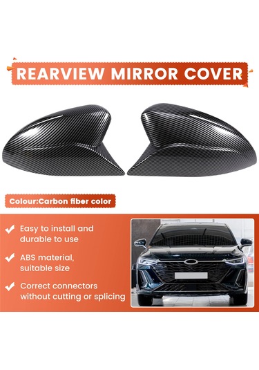 Xiaaokeji Araba Dış Yan Kapı Dikiz Aynası Kabuğu Chery Rengi İçin