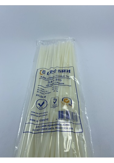 Çetsan Kablo Bağı 3.6 X 370 - 100 Adet