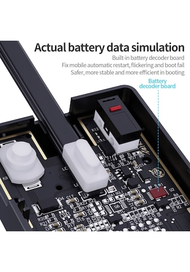Cbtx Apple Uyumlu iPhone 6-14 Serisi Qianli Nesil 7. İpower Pro Max Dc Güç Kontrolü Test Kablosu