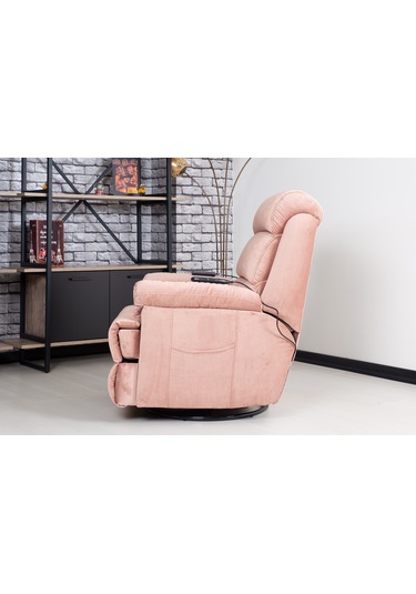 Teknokonfor Dante Masajlı Sallanır Dönerli Baba Tv Koltuğu