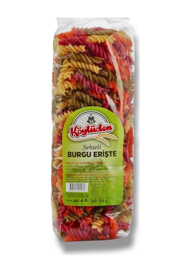 Burgu Erişte Sebzeli 350 Gr.