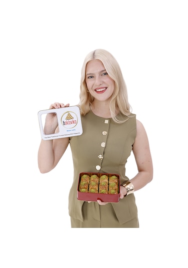 Baklaviko 700 Gram Antep Fıstıklı Özel Kutu Baklava