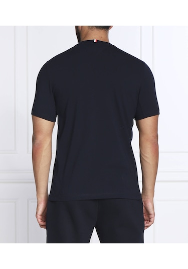 Tommy Jeans Tommy Hilfiger Erkek Sıfır Yaka T-shirt SIYAH
