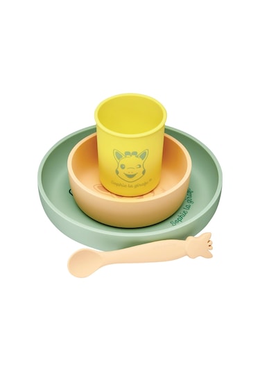 Sophie La Girafe Silikon Mama Seti Çok Renkli