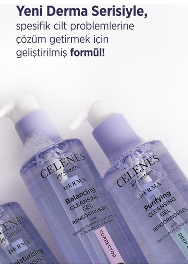 Celenes Sivilce Karşıtı Derma Yüz Yıkama Jeli