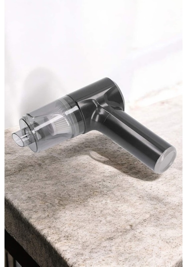 Üflemeli Güçlü Vakumlu Ev Ofis Araç Süpürgesi El Süpürgesi Şarjlı