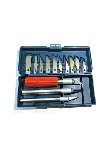 Lichen 13pc El Gravür Bıçağı Seti, El Gravür Alet Seti, Metal