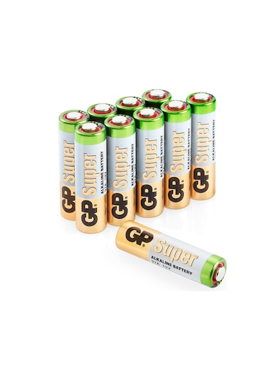 GP Super 27A MN27 12 V Alkalin Kartela Pil 5 x 10'lu