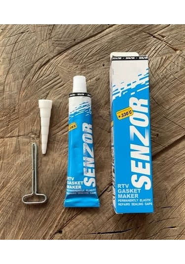 Szr Yüksek Isı Silikonu Isıya Dayanıklı Silikon Siyah Renk Sıvı Conta 330-c