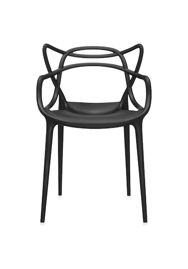 Masters Sandalye, Philippe Starck Tasarımı, Red Dot Ödüllü Siyah